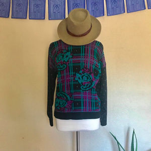 Fun Vintage Patterned Sweater